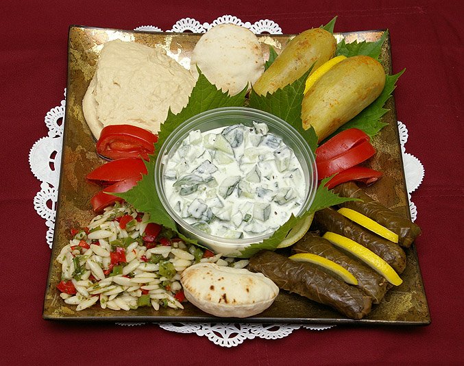Fresh Mediterranean food at Cedar Table Mediterranean